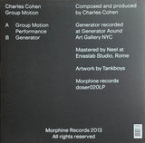 Charles Cohen : Group Motion (LP)