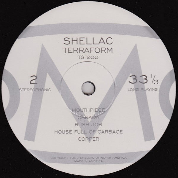 Shellac : Terraform (LP, Album, RE)