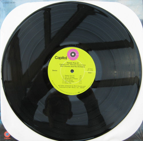 Mort Stevens And His Orchestra : Original Hawaii Five-O TV Sound Track (LP, Album, Ltd, RE, 180)