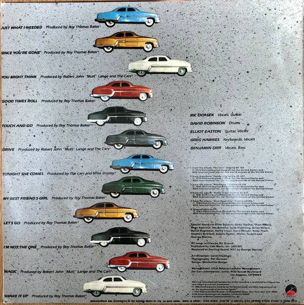 The Cars : Greatest Hits (LP, Comp)