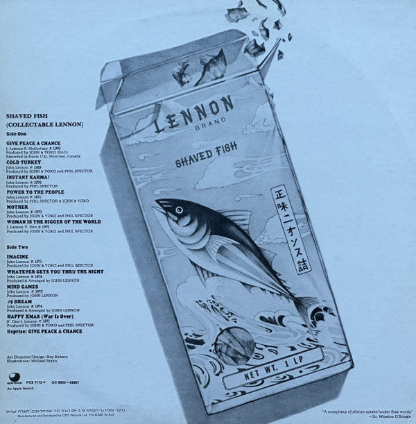 Lennon* / Plastic Ono Band* : Shaved Fish (LP, Comp)