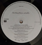 Pet Shop Boys : Actually (LP, Album)