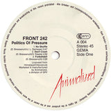 Front 242 : Politics Of Pressure (12")