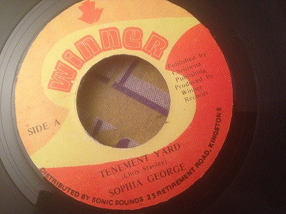 Sophia George : Tenement Yard / Can't Live Without You  (7")