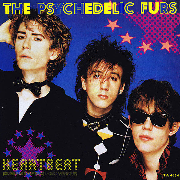 The Psychedelic Furs : Heartbeat (Mendlesohn Mix) Long Version (12", Single)