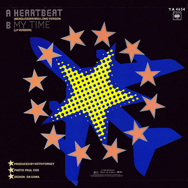 The Psychedelic Furs : Heartbeat (Mendlesohn Mix) Long Version (12", Single)