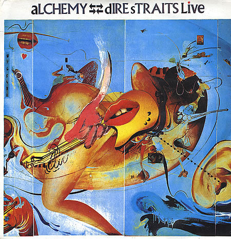 Dire Straits : Alchemy - Dire Straits Live (2xLP, Album, Gat)