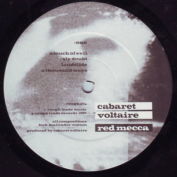 Cabaret Voltaire : Red Mecca (LP, Album)