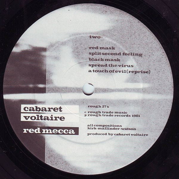 Cabaret Voltaire : Red Mecca (LP, Album)