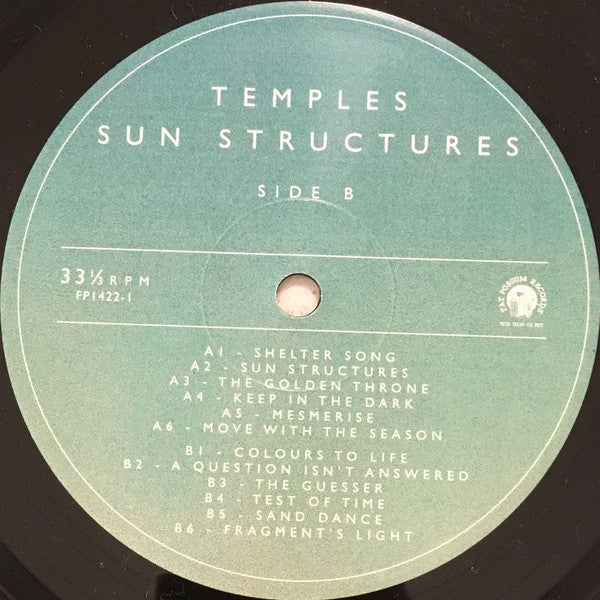 Temples (4) : Sun Structures (LP, Album)