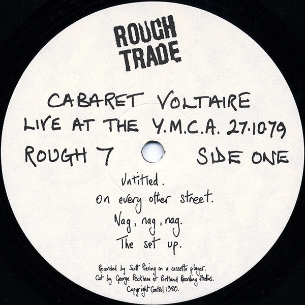 Cabaret Voltaire : Live At The Y.M.C.A. 27.10.79 (LP, Album)