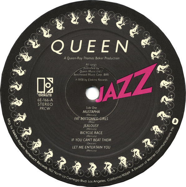 Queen : Jazz (LP, Album, PRC)