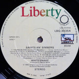 Whitesnake : Saints & Sinners (LP, Album)