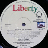 Whitesnake : Saints & Sinners (LP, Album)