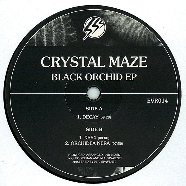 Crystal Maze : Black Orchid EP (12", EP)