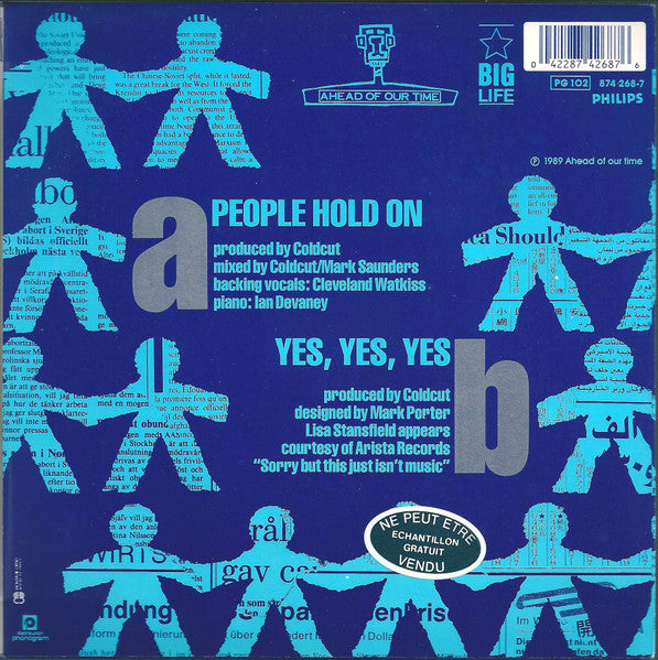 Coldcut : People Hold On (7", Single)