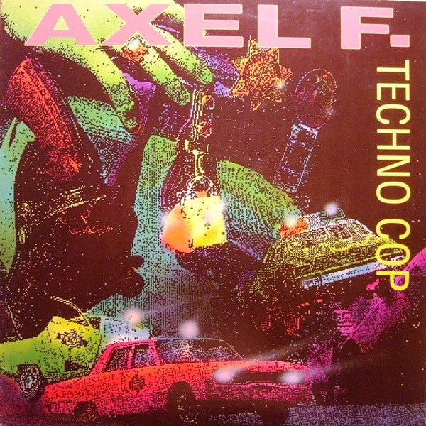 Techno Cop : Axel F. (12", Maxi)