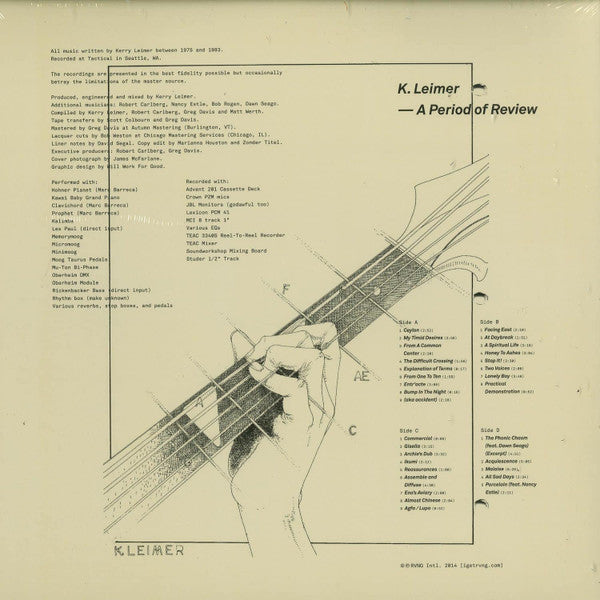 K. Leimer : A Period Of Review (2xLP, Album, Comp)