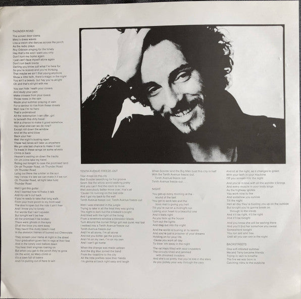 Bruce Springsteen : Born To Run (LP, Album, RE)
