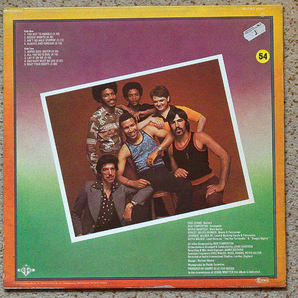 Heatwave : Too Hot To Handle (LP, Album, RP)