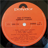 Eric Clapton : Eric Clapton's Rainbow Concert (LP, Album)