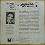Talat Mahmood : Ghazals From The Films (The Love Songs Of Talat Mahmood) (LP, Comp, Mono)