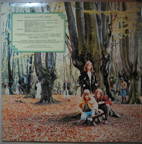 Emerson, Lake & Palmer : Trilogy (LP, Album, RE, Gat)