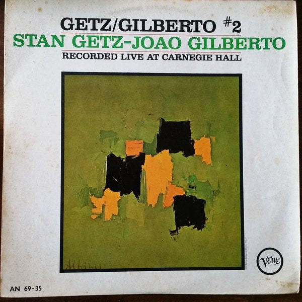 Stan Getz / João Gilberto : Getz / Gilberto #2 (LP, Album)