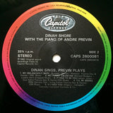 Dinah Shore : Dinah Sings Previn Plays - Songs In A Mid-night Mood (LP, Album, RE)