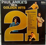 Paul Anka : Paul Anka's 21 Golden Hits (LP, Comp)