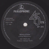The Beatles : Hey Jude / Revolution (7", Single, Pic)