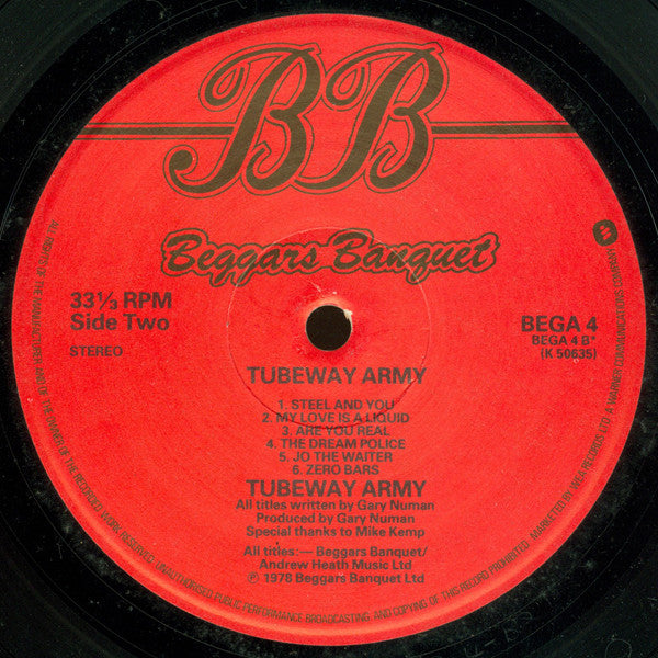 Tubeway Army : Tubeway Army (LP, Album, RE)