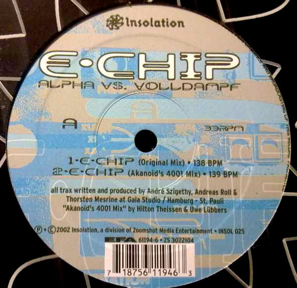 Alpha (2) vs. Volldampf : E-Chip (12")