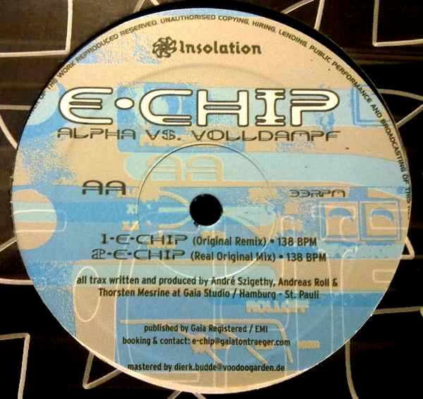 Alpha (2) vs. Volldampf : E-Chip (12")