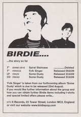 Birdie (2) : Folk Singer (7", Single)