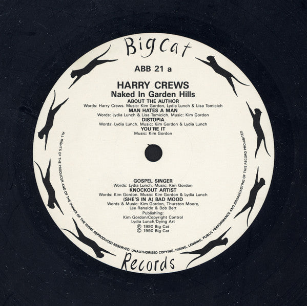 Harry Crews : Naked In Garden Hills (LP, Album)