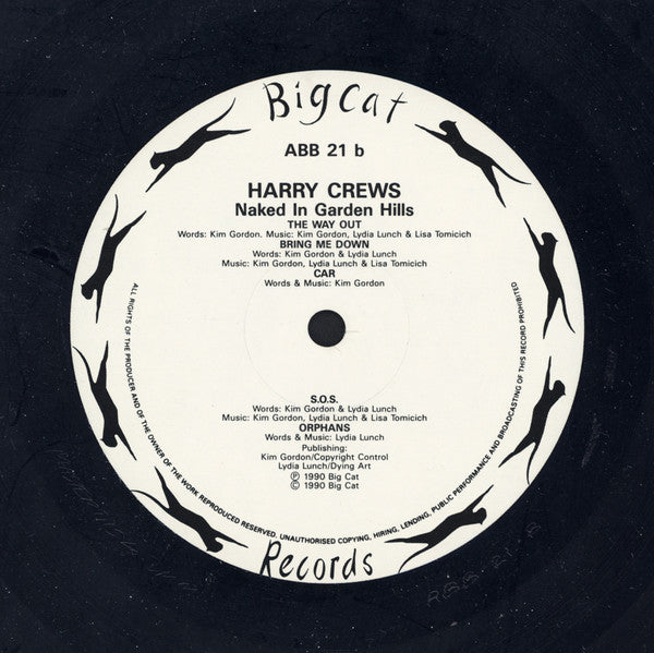 Harry Crews : Naked In Garden Hills (LP, Album)