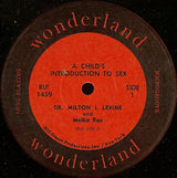 Dr. Milton I. Levine And Melba Rae : A Child's Introduction To Sex (LP, Mono, Abb)