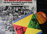 Reuven Morgan : 44 Hours In Jerusalem / The Visit Of President Anwar Sadat (LP, Album)