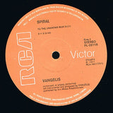 Vangelis : Spiral (LP, Album, RE, Gat)