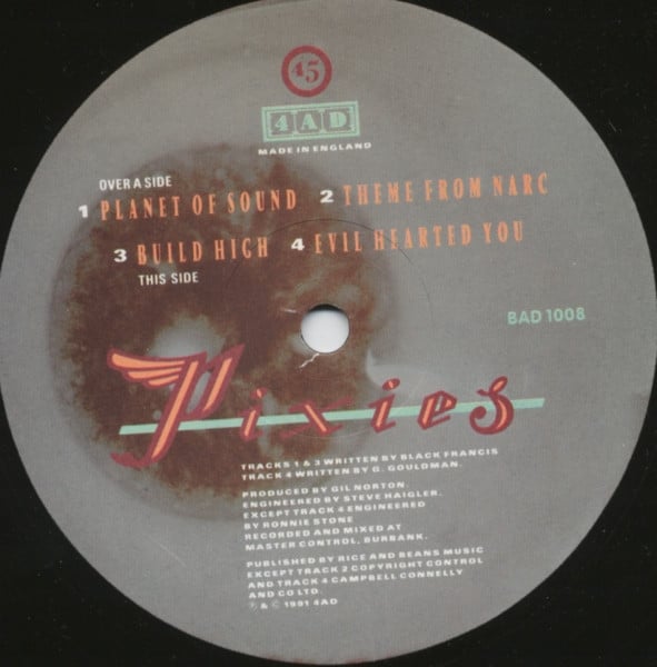 Pixies : Planet Of Sound (12", Single)