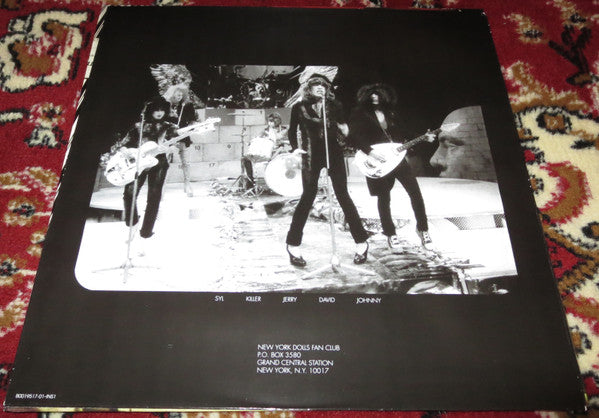 New York Dolls : Too Much Too Soon (LP, Album, RE, Pin)