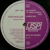 Fats Waller & His Rhythm : From The Beginning Volume 1 (LP, Comp, Mono)