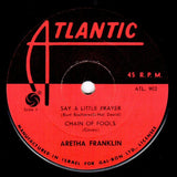 Aretha Franklin : Say A Little Prayer (7", EP)