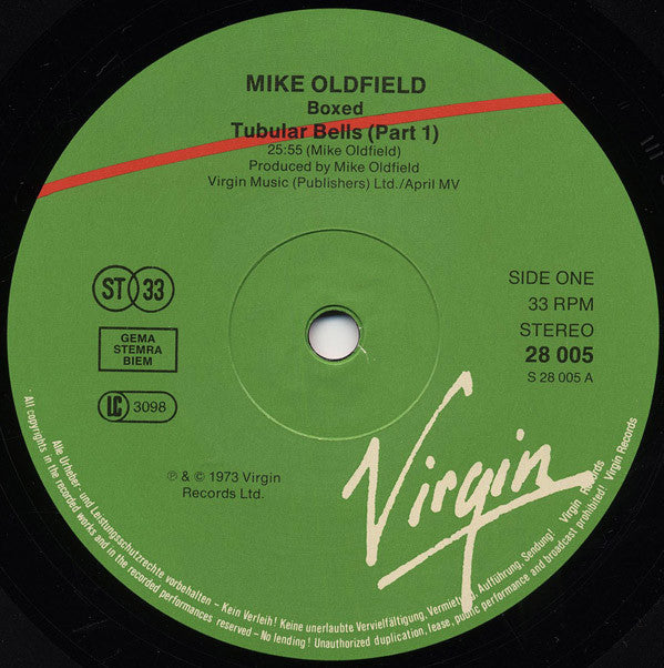 Mike Oldfield : Boxed (Box, Comp, Quad, RE + LP, Album + LP, Album + LP, )