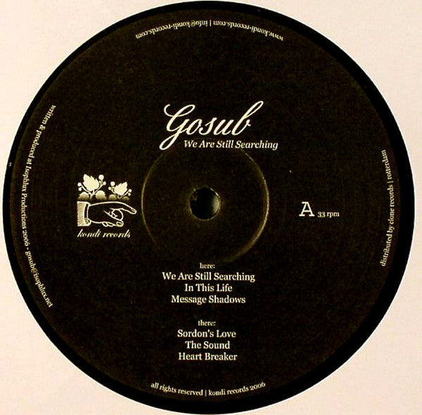 Gosub : We Are Still Searching (12")