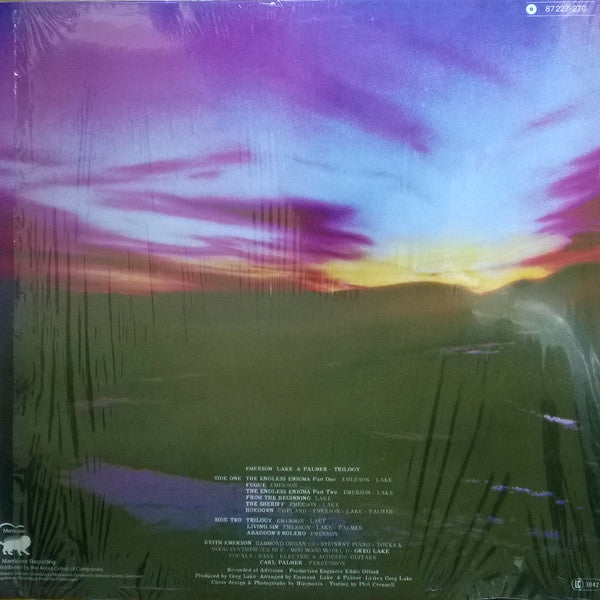 Emerson Lake & Palmer* : Trilogy (LP, Album, RE, RP, Non)