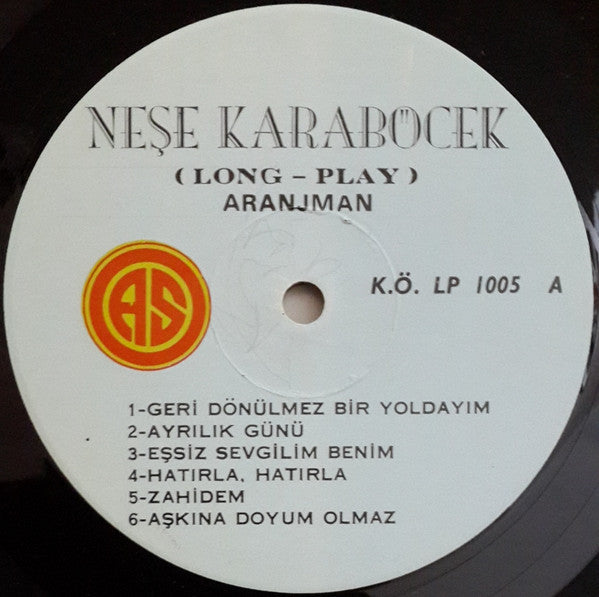 Neşe Karaböcek : Neşe Karaböcek (LP)