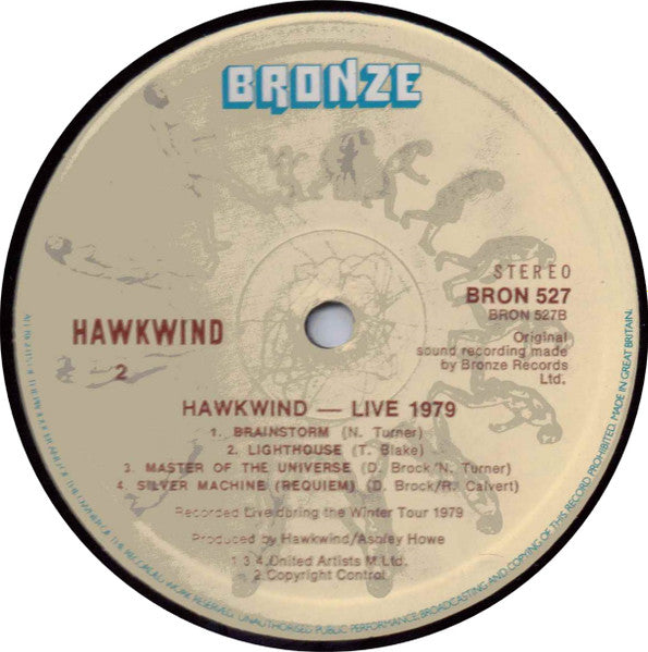 Hawkwind : Live Seventy Nine (LP, Album)