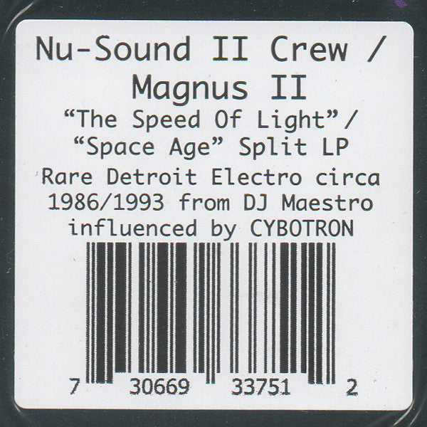 Nu-Sound II Crew / Magnus II : Split (12", EP, RE, RM)